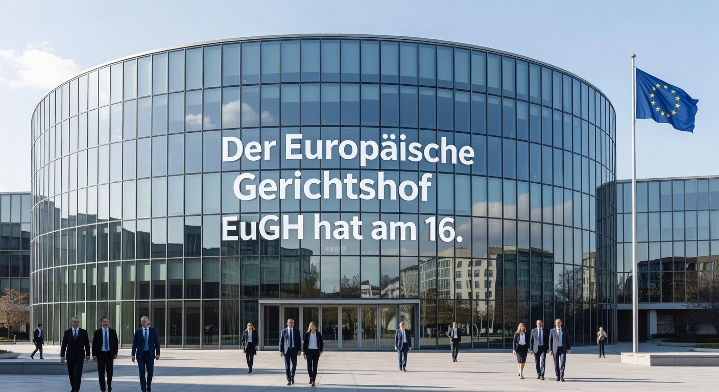 Gerichtssaal-Szene mit Fokus auf Urkunden zum Glücksspielrecht in der EU