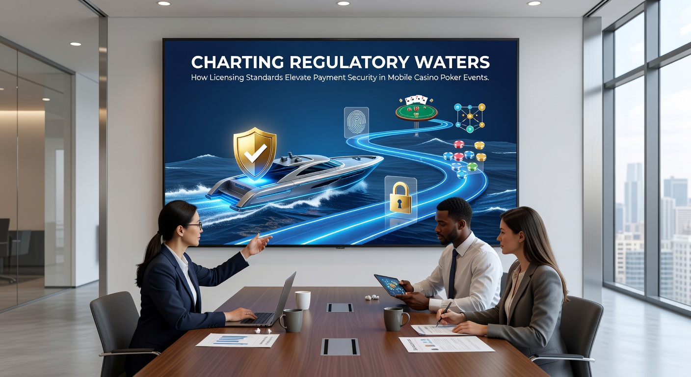 Illustration regulatorischer Standards in mobilen Poker-Events mit Fokus auf Zahlungssicherheit