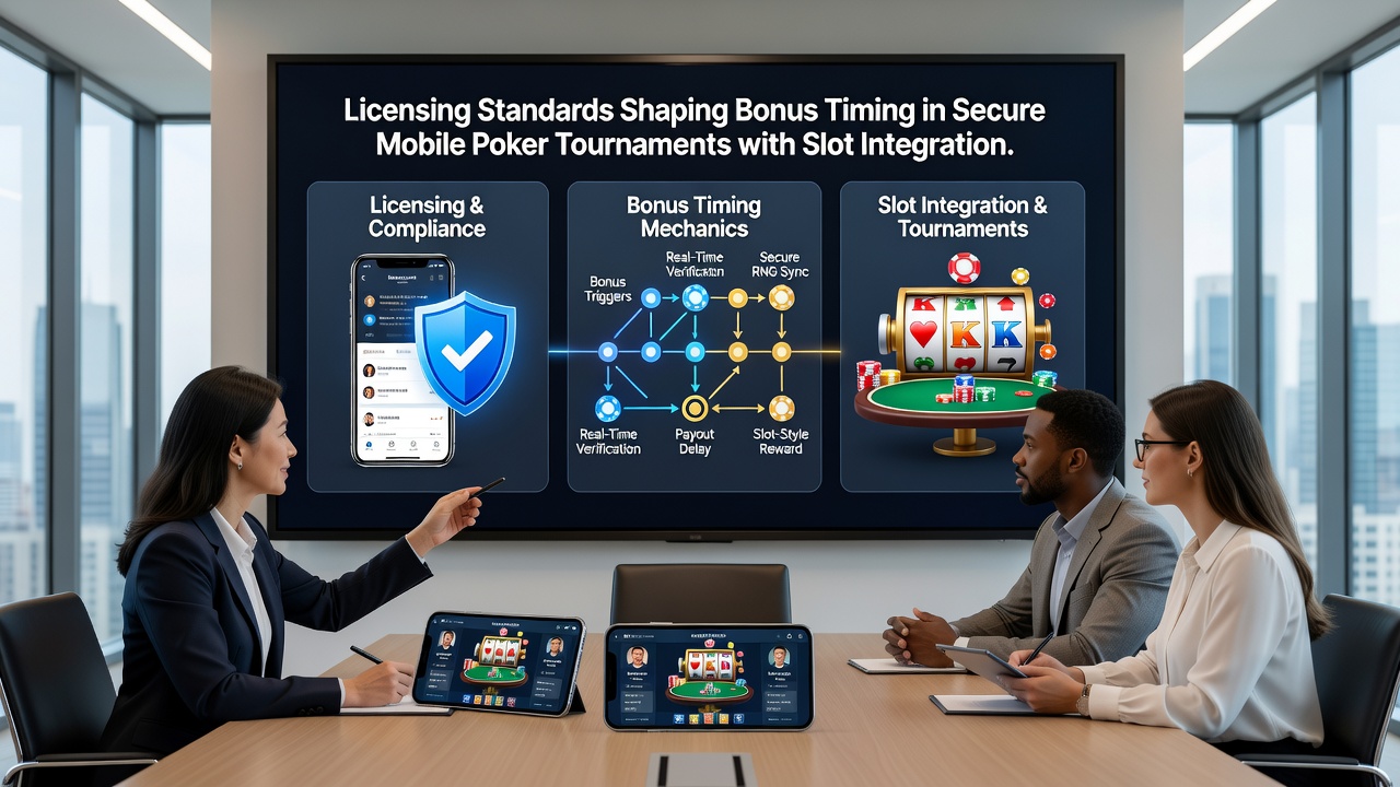 Sichere mobile Poker-Turniere mit Slot-Integration und regulatorischen Bonus-Regeln