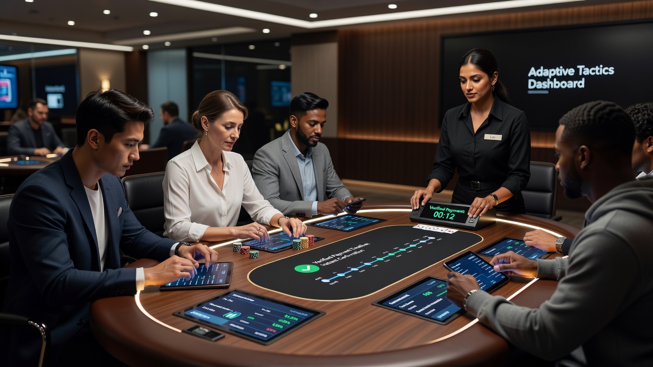Spielerinteraktionen in Live-Poker mit mobilen Slot-Integrationen und Zahlungsstatus